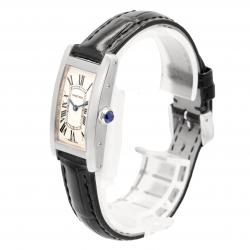 Cartier Tank Americaine  19.0 x 35.0MM WB707331 18K White Gold W