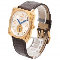 Bell & Ross 39MM BRS-70-R 18KT Everose Gold Watch