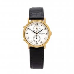 Patek Phillipe Calatrava Travel Time 34MM 5034J 18KT Yellow Gold