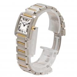 Cartier Tank Française W51007Q4 Small Two Tone Watch