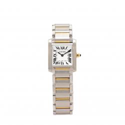 Cartier Tank Française W51007Q4 Small Two Tone Watch