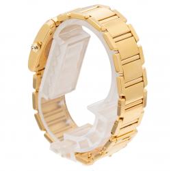 Cartier Tank Francaise WE1001R8 18K Yellow Gold Watch