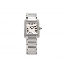 Cartier Tank Small W51008Q3 Stainless Steel Watch