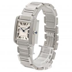Cartier Tank Large W51002Q3 Stainless Steel Watch