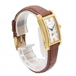 Tiffany & Co 27MM 019114 18KT Yellow Gold Watch