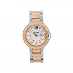 Cartier Ballon Bleu 28MM W3BB0005 Two Tone Watch