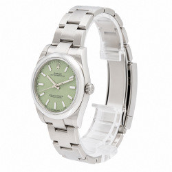 Unworn Rolex Oyster Perpetual Pistachio 34MM 124200 Watch