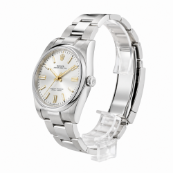 Rolex Oyster Perpetual 41MM 124300 Silver Dial Watch