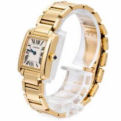 Cartier Tank Francaise Small 18K Yellow Gold 1820 Watch