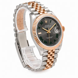 Rolex Datejust "Wimbledon" 41MM 126331 Everose Gold Watch