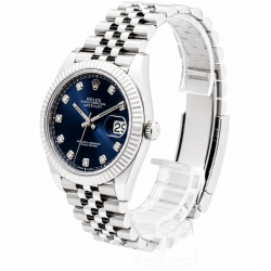 Rolex Datejust 41MM Factory Blue Diamond Dial 126334 Watch