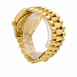 Rolex Day-Date 36MM 18078 18K Yellow Gold Bark Finish Watch