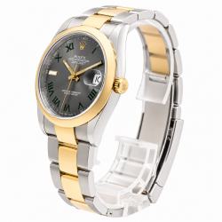 Rolex Datejust 36MM 126203 Two Tone Wimbledon Dial Watch