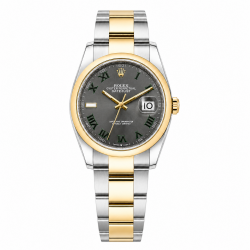 Rolex Datejust 36MM 126203 Two Tone Wimbledon Dial Watch