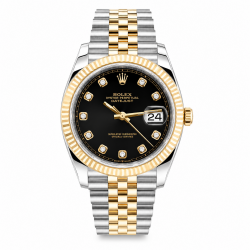 Rolex Datejust 41MM 126333 Two Tone Factory Diamond Watc