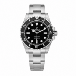 Rolex Submariner 41MM 124060 No Date Black Dial Watch
