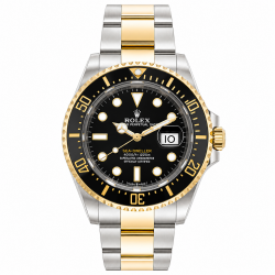 Rolex Sea-Dweller 43MM 126603 Two-Tone Black Dial Watch