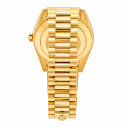 Rolex Day-Date 40MM 228238 18K Yellow Gold Silver Dial Watch
