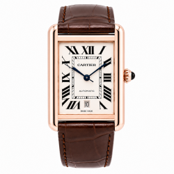 Cartier Tank Solo XL W5200026 18K Rose Gold Watch