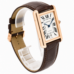 Cartier Tank Solo XL W5200026 18K Rose Gold Watch