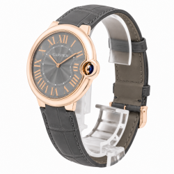 Cartier Ballon Bleu 40MM W6920089 18K Rose Gold Gray Dial Watch