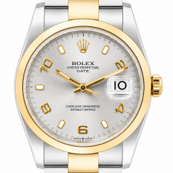 Rolex Date Two-Tone 34MM 15203 Watch