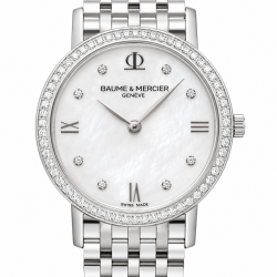 Baume & Mercier Classima Mop M0A08580 18KT White Gold Watch