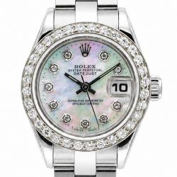 Rolex Datejust MOP Diamond Dial 26MM 79240 Watch