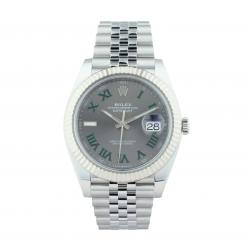 ROLEX DATEJUST 41 126334 "WIMBLEDON" WATCH