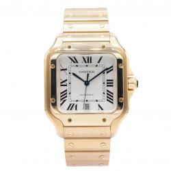 CARTIER SANTOS 18KT YG WGSA0029