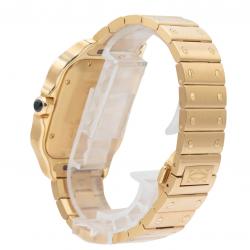 CARTIER SANTOS 18KT YG WGSA0029