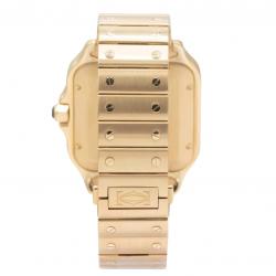 CARTIER SANTOS 18KT YG WGSA0029