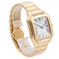 CARTIER SANTOS 18KT YG WGSA0029