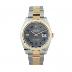 ROLEX DATEJUST 41 126333 TWO-TONE "WIMBLEDON"